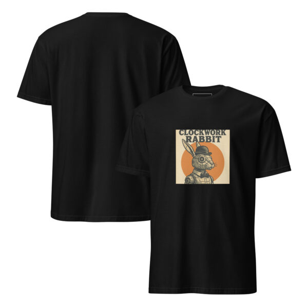Clockwork Rabbit Unisex Semi-Fitted T-Shirt - Image 4