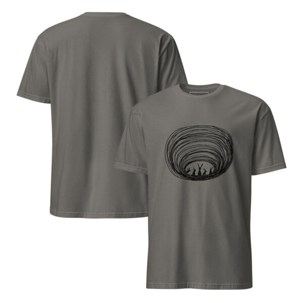 Burrow Buddies Semi-Fitted T-Shirt Black Print - Image 9