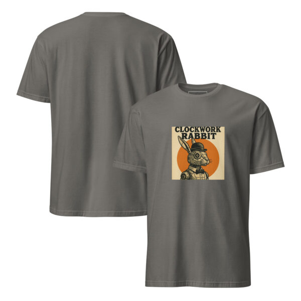 Clockwork Rabbit Unisex Semi-Fitted T-Shirt - Image 10
