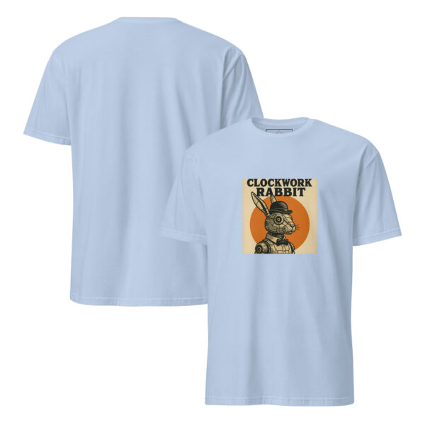 Clockwork Rabbit Unisex Semi-Fitted T-Shirt - Image 15