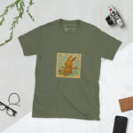 Military Green Trippy Bunny