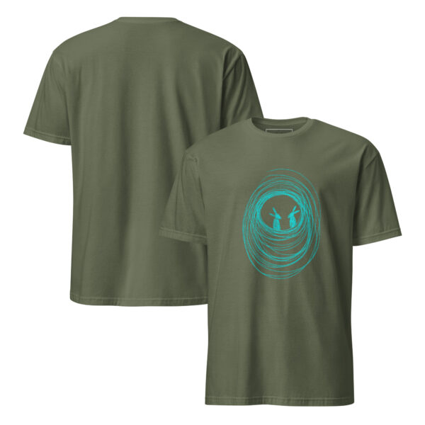 Into the Burrow Turquoise - Semi-Fitted Unisex T-Shirt - Image 9