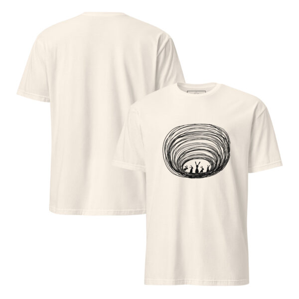 Burrow Buddies Semi-Fitted T-Shirt Black Print - Image 17