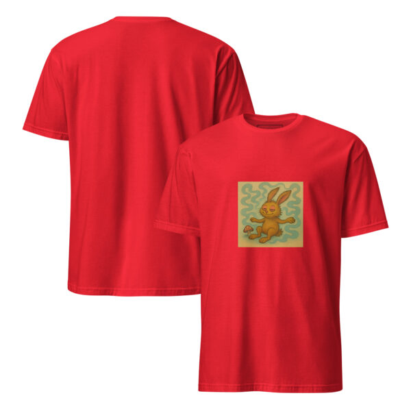 Trippy Bunny Edition Semi-Fitted Unisex T-Shirt - Image 10
