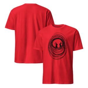 Into The Burrow Black Design Semi-Fitted Unisex T-Shirt