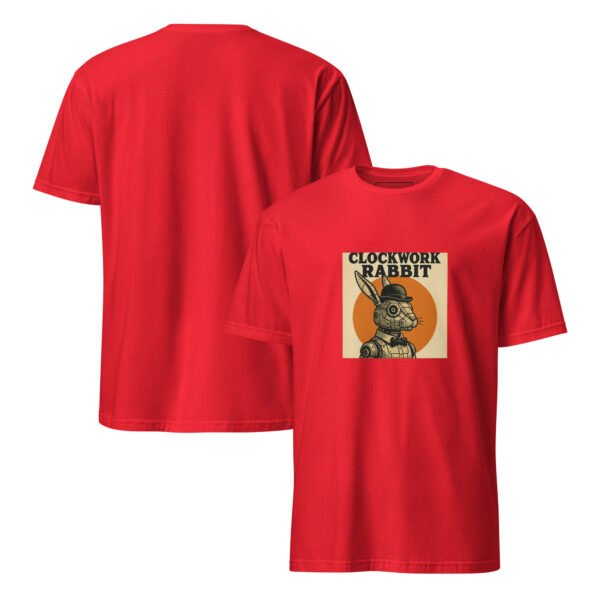 Clockwork Rabbit Unisex Semi-Fitted T-Shirt - Image 6