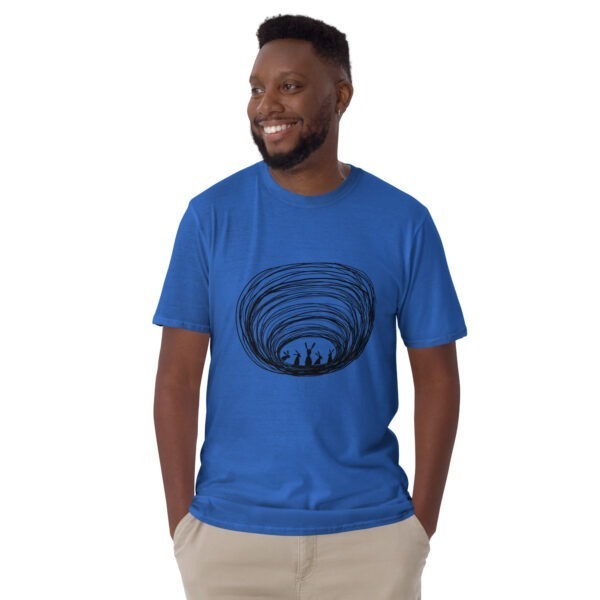 Burrow Buddies Semi-Fitted T-Shirt Black Print - Image 2