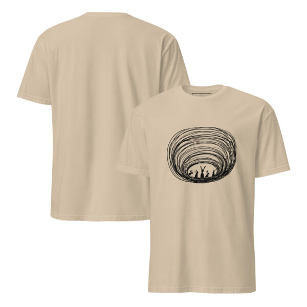 Burrow Buddies Semi-Fitted T-Shirt Black Print - Image 13