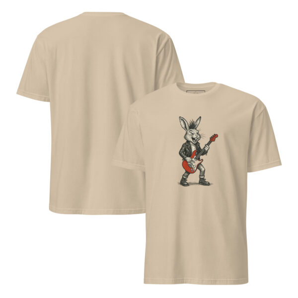 Rock Star Rabbit Unisex Semi-Fitted T-Shirt