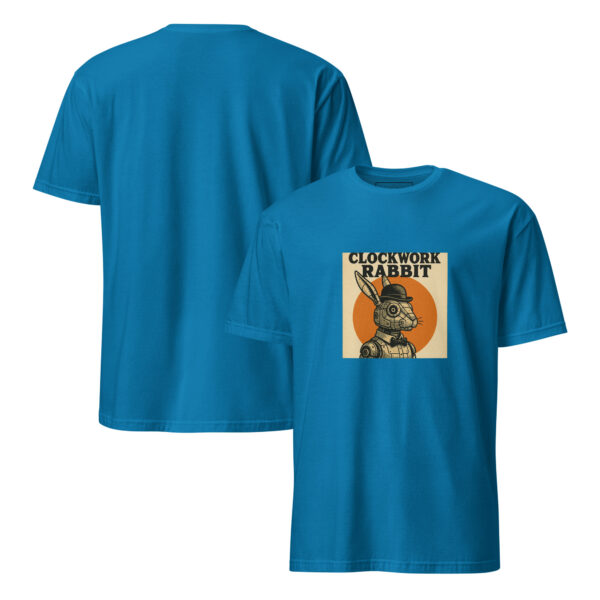 Clockwork Rabbit Unisex Semi-Fitted T-Shirt - Image 7