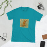Tropical Blue Trippy Bunny