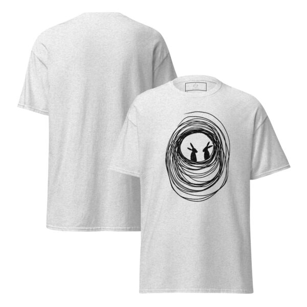 Into The Burrow - Black Print Unisex Classic Fit T-Shirt - Image 2