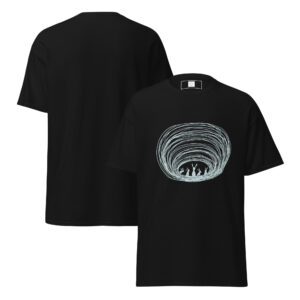 Burrow Buddies Unisex Classic Fit T-Shirt Grey Print