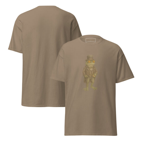 Steampunk Gentleman Frog Tee – Vintage Vibes for Modern Mischief Unisex classic tee - Image 7