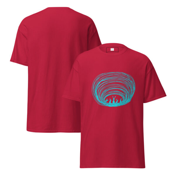 Burrow Buddies Classic Fit T-Shirt Turquoise Print - Image 9