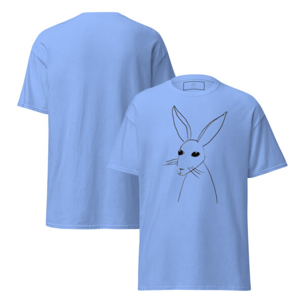 Minimalist Line Art Rabbit Unisex classic tee - Image 10