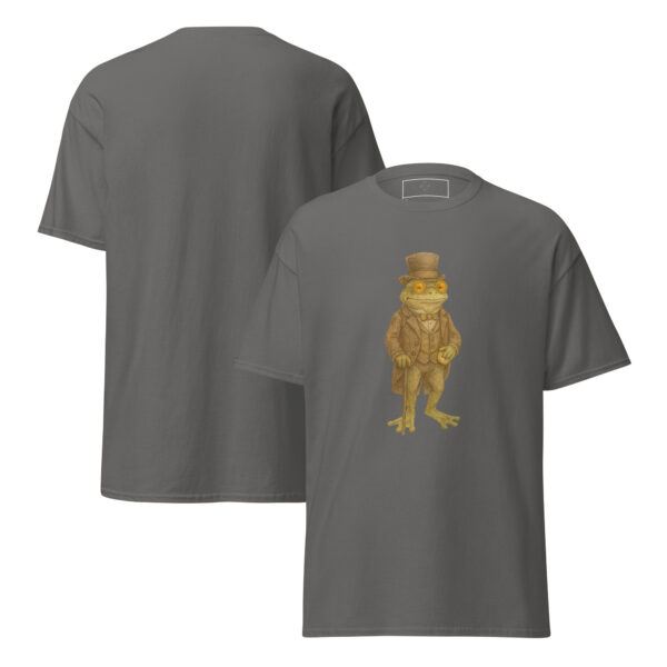 Steampunk Gentleman Frog - Vintage Vibes for Modern Mischief -  Unisex Classic Fit T-Shirt - Image 11