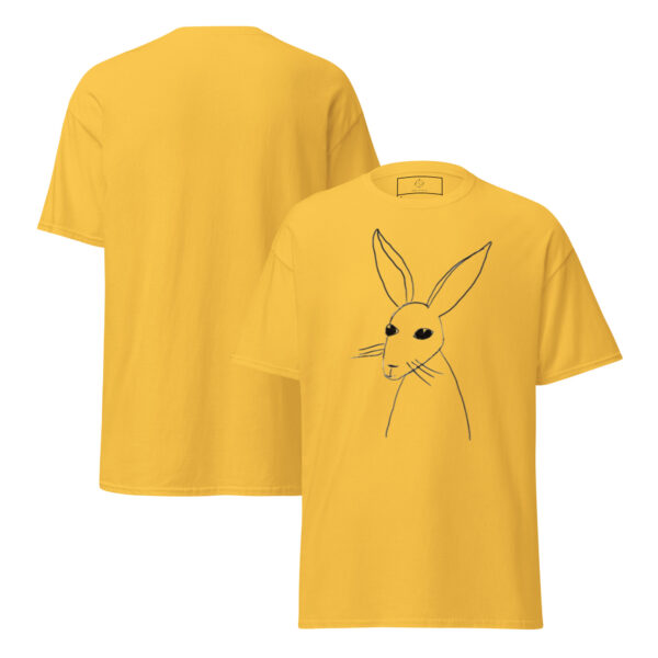 Minimalist Line Art Rabbit Unisex classic tee - Image 7