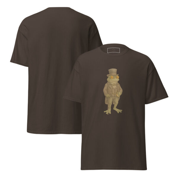 Steampunk Gentleman Frog Tee – Vintage Vibes for Modern Mischief Unisex classic tee - Image 14