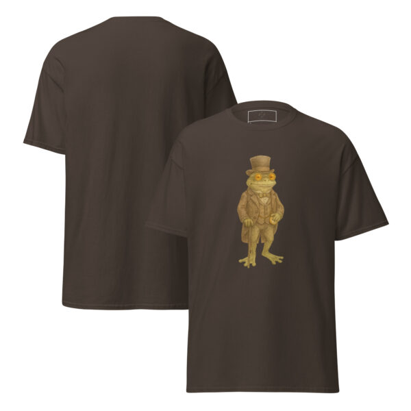 Steampunk Gentleman Frog - Vintage Vibes for Modern Mischief -  Unisex Classic Fit T-Shirt - Image 14