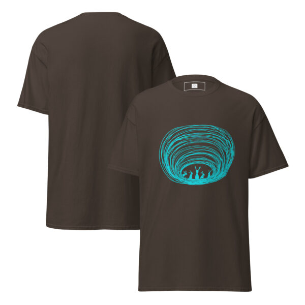 Burrow Buddies Classic Fit T-Shirt Turquoise Print - Image 8