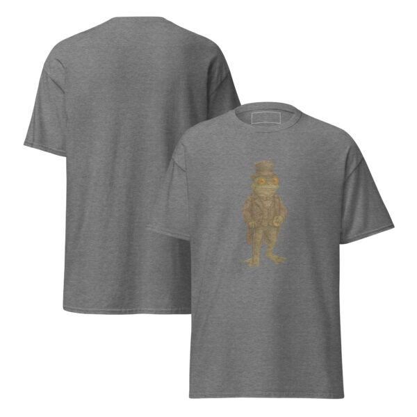 Steampunk Gentleman Frog Tee – Vintage Vibes for Modern Mischief Unisex classic tee - Image 8
