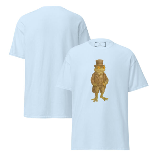 Steampunk Gentleman Frog - Vintage Vibes for Modern Mischief -  Unisex Classic Fit T-Shirt - Image 4