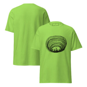 Burrow Buddies Classic Fit T-Shirt Black Print