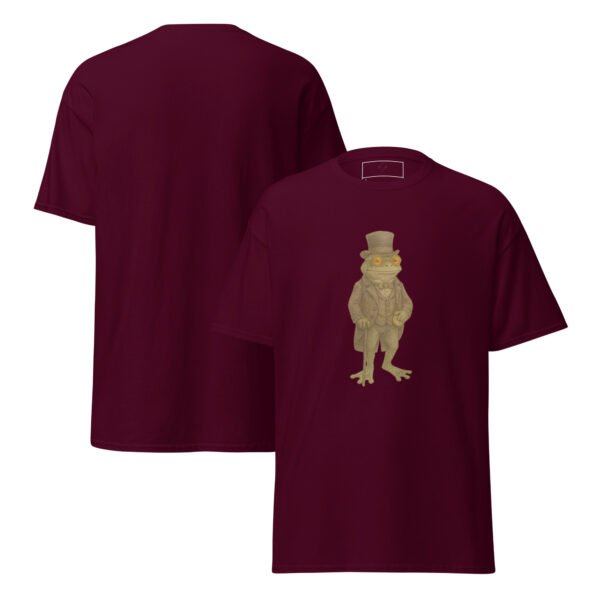 Steampunk Gentleman Frog Tee – Vintage Vibes for Modern Mischief Unisex classic tee - Image 18