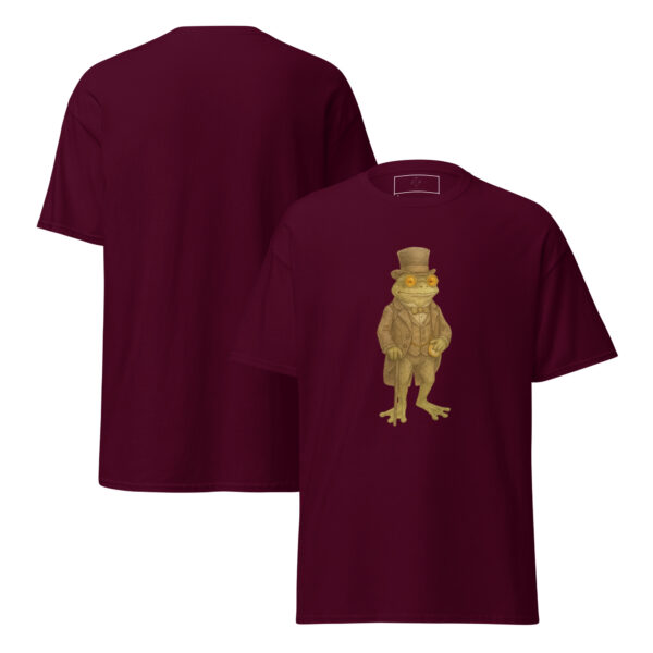 Steampunk Gentleman Frog - Vintage Vibes for Modern Mischief -  Unisex Classic Fit T-Shirt - Image 19