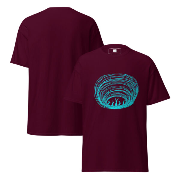 Burrow Buddies Classic Fit T-Shirt Turquoise Print