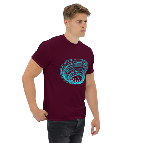 Burrow Buddies Classic Fit T-Shirt Turquoise Print - Image 2