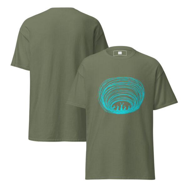 Burrow Buddies Classic Fit T-Shirt Turquoise Print - Image 14