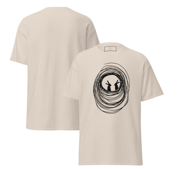 Into The Burrow - Black Print Unisex Classic Fit T-Shirt - Image 5
