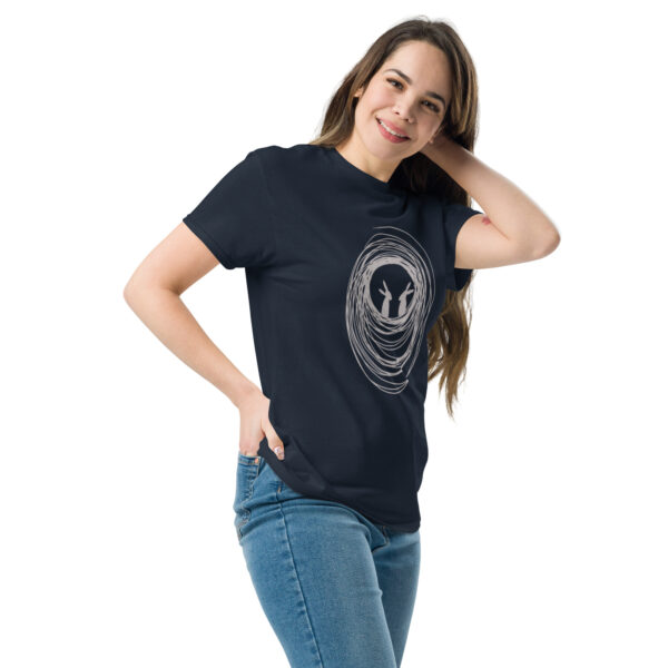 Burrow Buddies Unisex Classic Fit T-Shirt Grey Print - Image 16