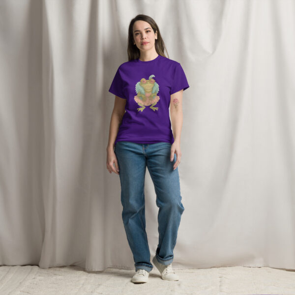 Funky Frog Diva Unisex Classic Fit Tee - Image 10