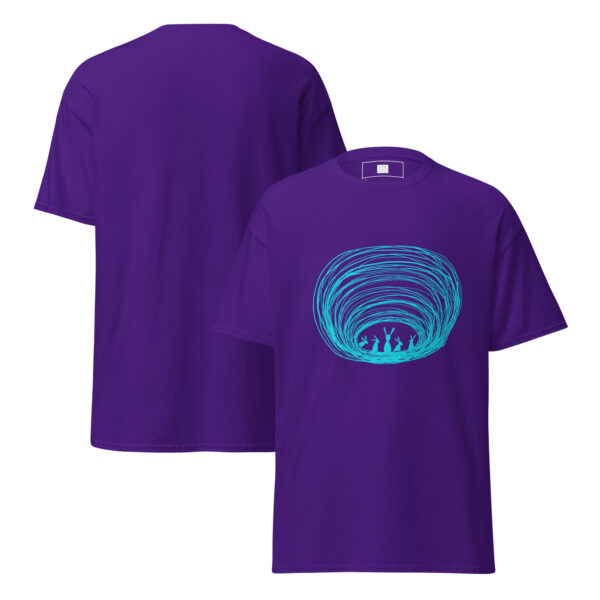 Burrow Buddies Classic Fit T-Shirt Turquoise Print - Image 6