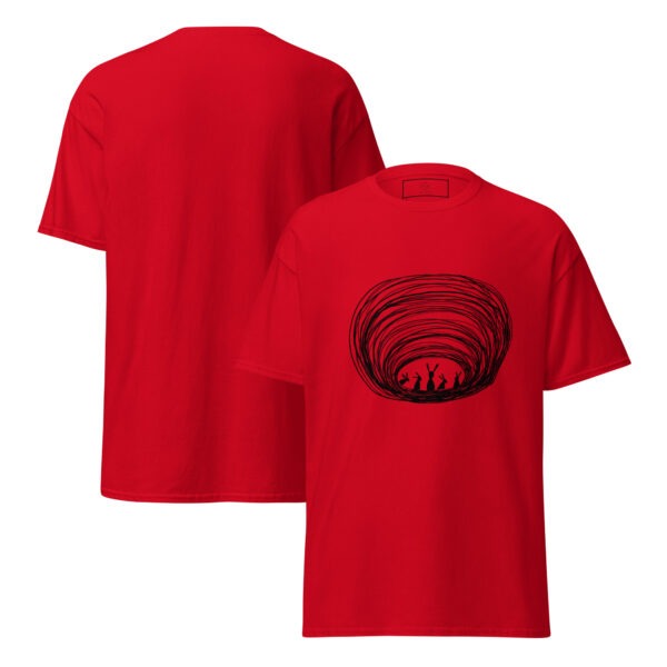 Burrow Buddies Classic Fit T-Shirt Black Print - Image 5