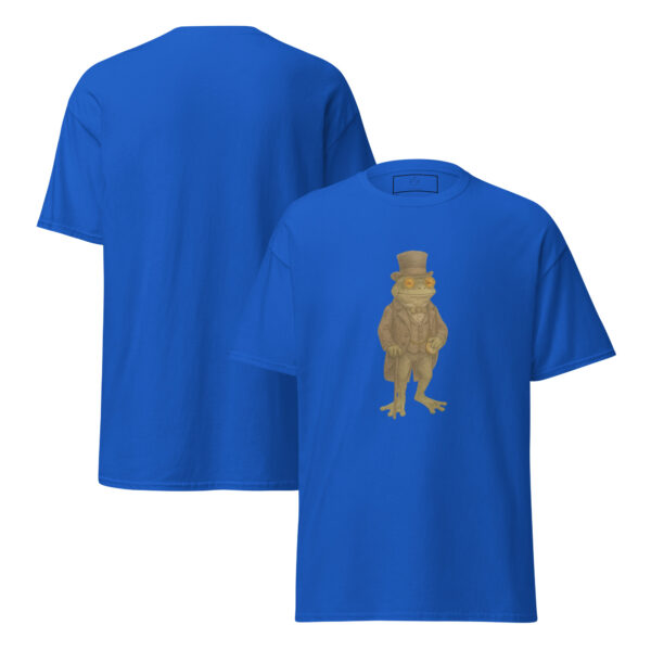 Steampunk Gentleman Frog Tee – Vintage Vibes for Modern Mischief Unisex classic tee - Image 12