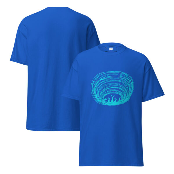 Burrow Buddies Classic Fit T-Shirt Turquoise Print - Image 10