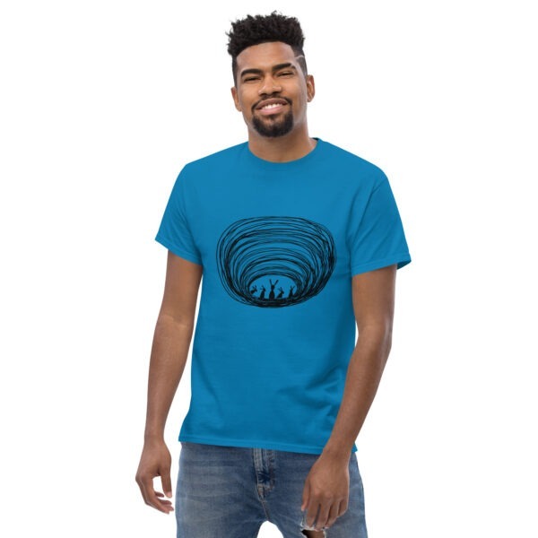Burrow Buddies Classic Fit T-Shirt Black Print - Image 3
