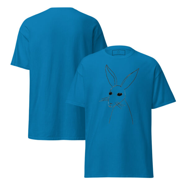 Minimalist Line Art Rabbit Unisex classic tee - Image 15