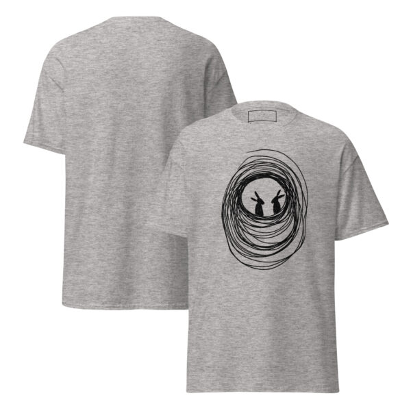 Into The Burrow - Black Print Unisex Classic Fit T-Shirt - Image 7