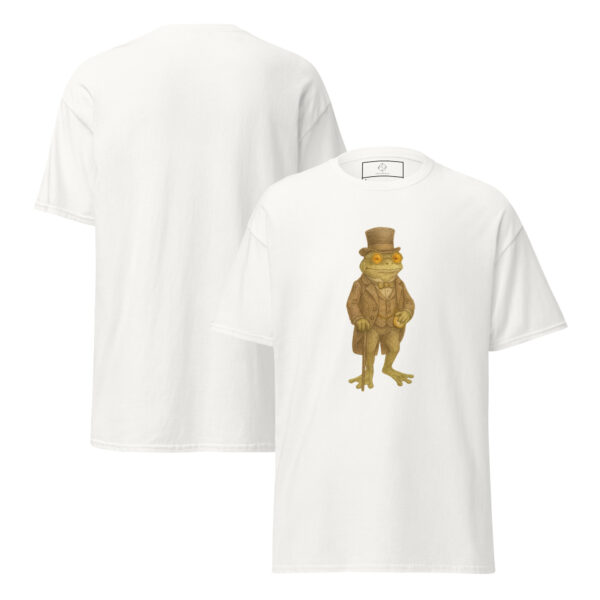 Steampunk Gentleman Frog - Vintage Vibes for Modern Mischief -  Unisex Classic Fit T-Shirt