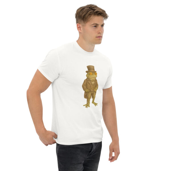 Steampunk Gentleman Frog - Vintage Vibes for Modern Mischief -  Unisex Classic Fit T-Shirt - Image 18