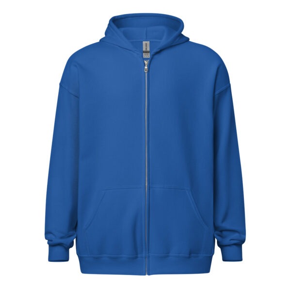 Clockwork Rabbit Unisex Zip-Up Hoodie - Image 8