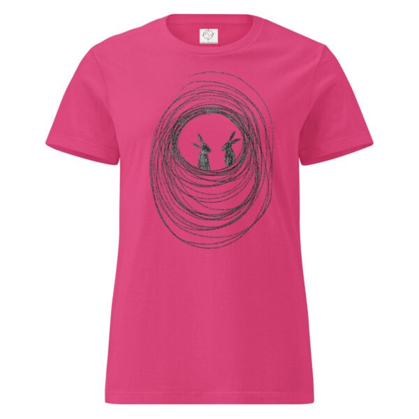 Into the Burrow Grey Print - Semi-Fitted Unisex T-Shirt - Image 2