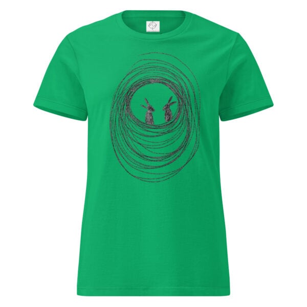 Into the Burrow Grey Print - Semi-Fitted Unisex T-Shirt - Image 4