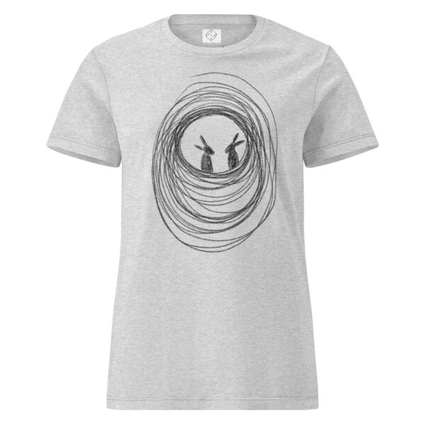 Into the Burrow Grey Print - Semi-Fitted Unisex T-Shirt