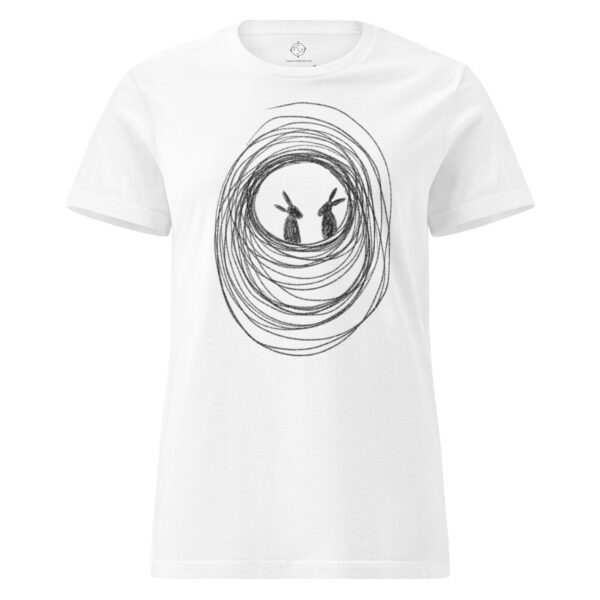 Into the Burrow Grey Print - Semi-Fitted Unisex T-Shirt - Image 7